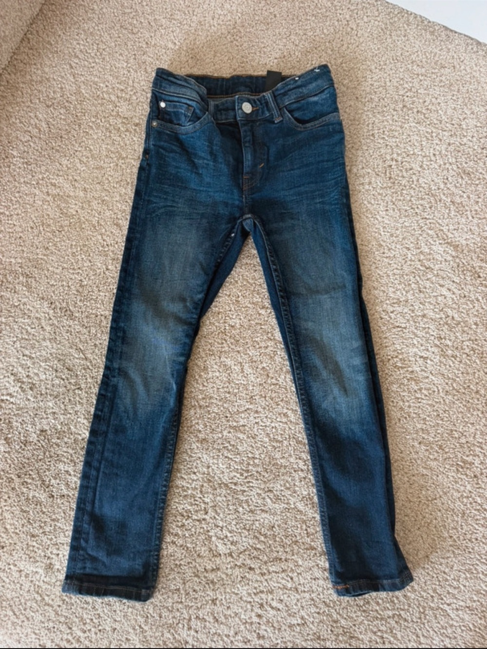 Kids Dark Blue Denim Jeans